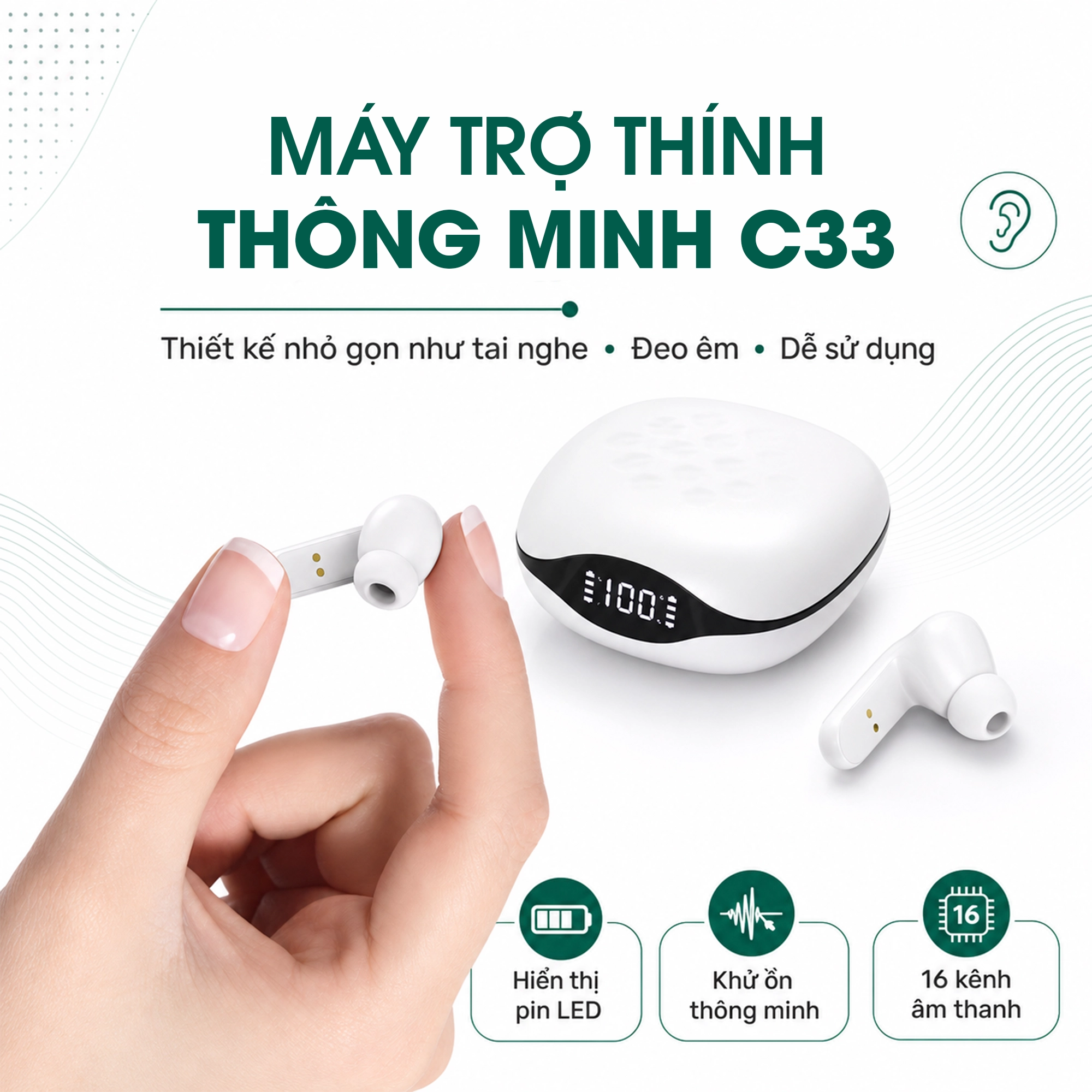 Máy Trợ Thính KIJO F33