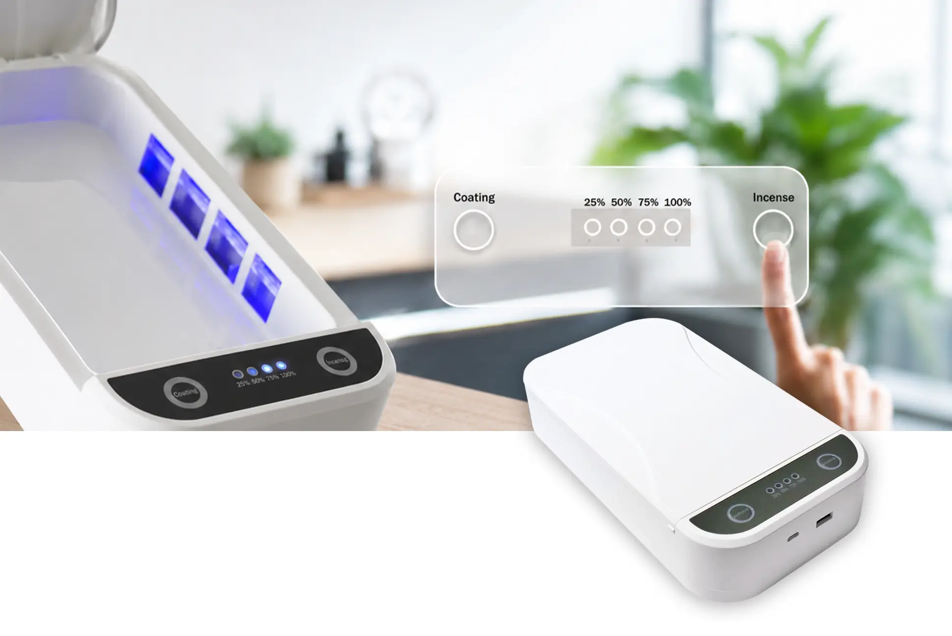 Máy khử khuẩn UV vệ sinh tai nghe